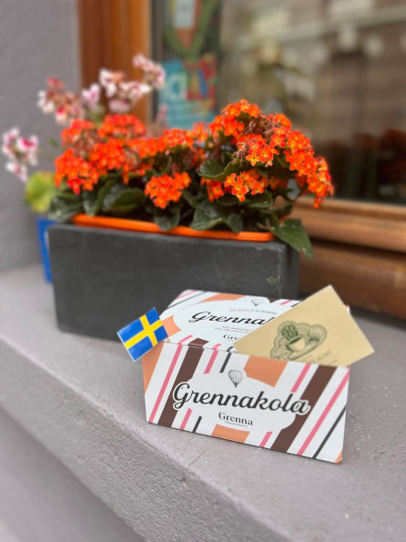 My Broke Aunt - Fleurs et drapeau suédois