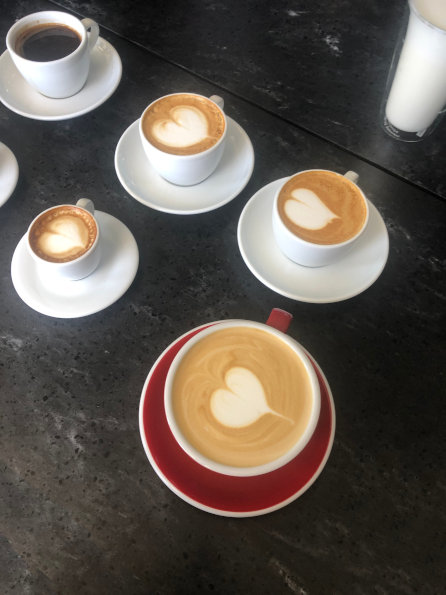 My Broke Aunt - Latte art